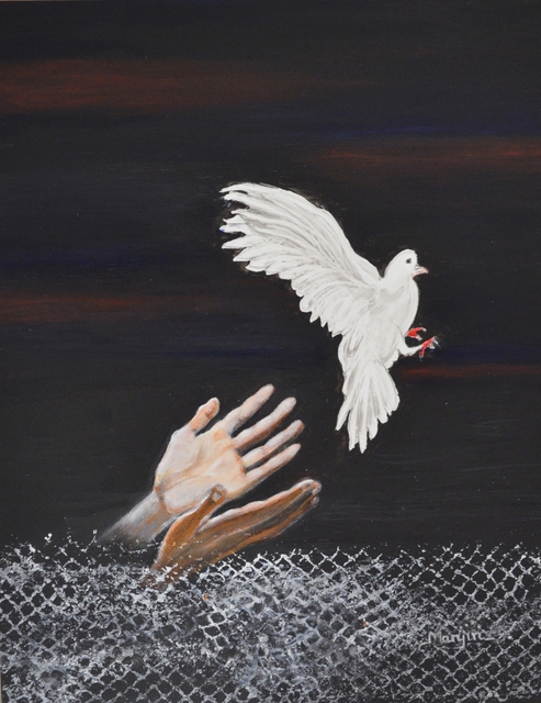 Manjiri Kanvinde  'Setting FreeInspirational Painting On Yupo ', created in 2014, Original Painting Other.