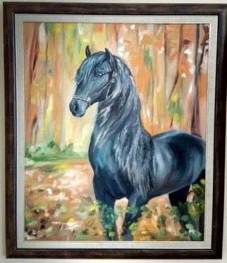 Mariyan Karapenchev: 'neron', 2021 Mixed Media, Animals. Inspired by the strength and beauty of horses...