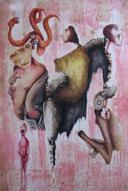 Artist Di Bonaventura Francescomaria. 'Ad Majora' Artwork Image, Created in 2009, Original Painting Oil. #art #artist