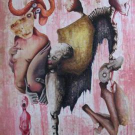 Di Bonaventura Francescomaria: 'Ad Majora', 2009 Oil Painting, Communication. 