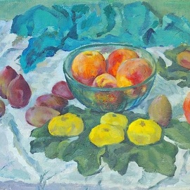 Peaches with figs By Moesey Li