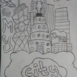 my city in a cloud By Alexander Kwesi