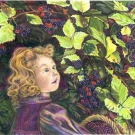 Blackberry Elf, Susan Moore