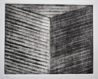 Mircea  Popescu: 'Untitled 4', 2012 Intaglio, Abstract.     post modern    ...