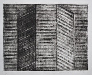 Mircea  Popescu: 'Untitled 5', 2012 Intaglio, Abstract.      post modern   post modern  ...