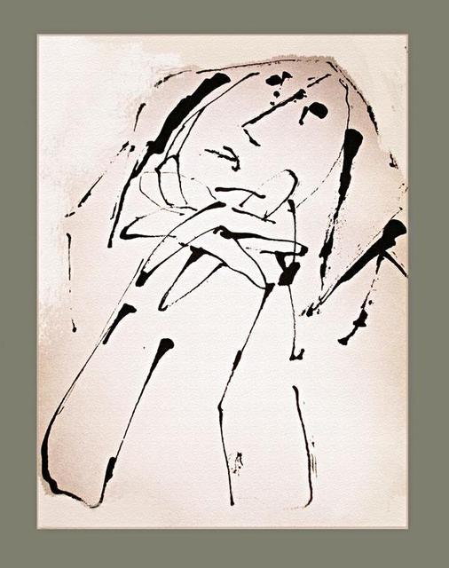 Artist Mikhail Priorov. 'Woman' Artwork Image, Created in 2013, Original Drawing Other. #art #artist
