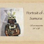 Portrait of a Samurai By Mr. Dill