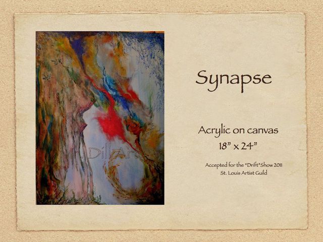 Artist Mr. Dill. 'Synapse' Artwork Image, Created in 2010, Original Painting Oil. #art #artist
