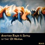 american eagle and spring By Mr.wolf Mr.wolf