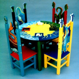 Childrens Table and Chairs By Michelle Scott