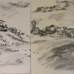 Two Sketches at Galilee By Michael Garr