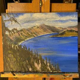 crater lake By Michael Garr
