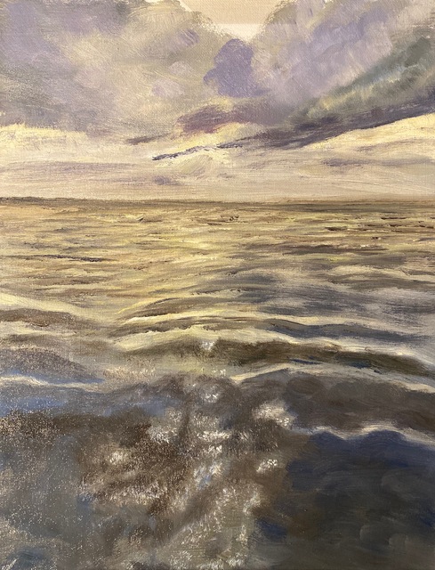 Michael Garr  'Sea And Sky West Of Kauai', created in 2022, Original Other.