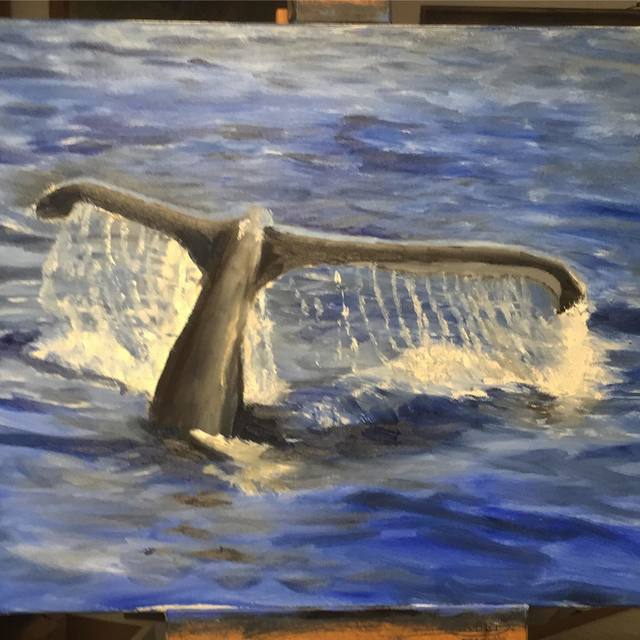 Michael Garr  'Whales Tail 2', created in 2021, Original Other.