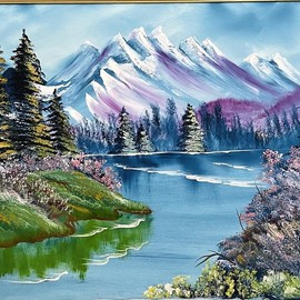 painting paradise painting By Usha Kolpe 