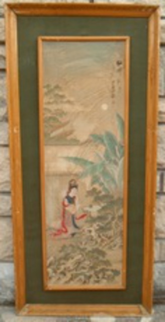 Artist Ghulam Nabi. 'Antique Chinese Painting' Artwork Image, Created in 1924, Original Painting Other. #art #artist