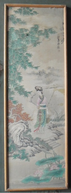 Artist Ghulam Nabi. 'Antique Chinese Art Work' Artwork Image, Created in 1924, Original Painting Other. #art #artist