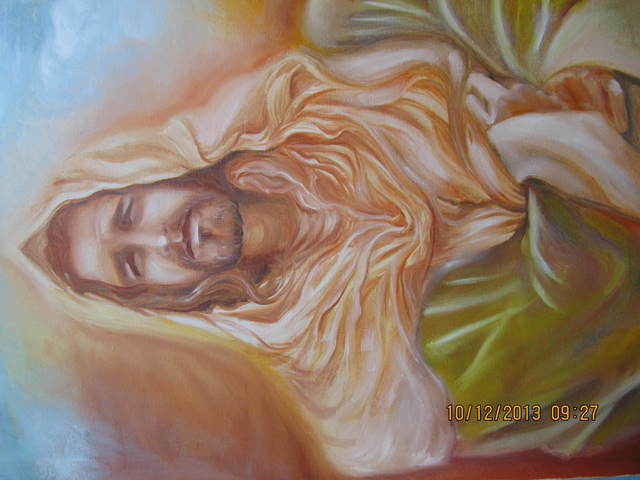 Nadejda Rawlings  'Samuel', created in 2014, Original Painting Oil.