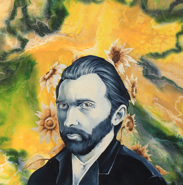 Artist Nadezhda Scherbakova. 'Van Gogh' Artwork Image, Created in 2019, Original Other. #art #artist