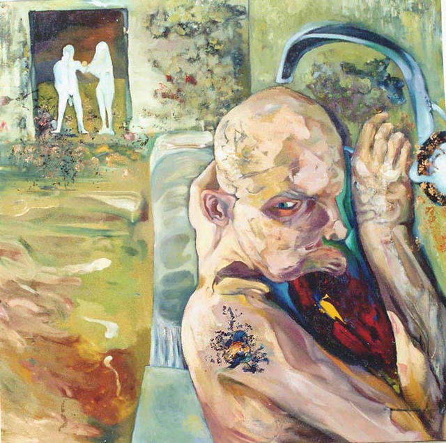 Artist Nicolas Tcherno Ivanenko. 'Engage' Artwork Image, Created in 2002, Original Painting Oil. #art #artist