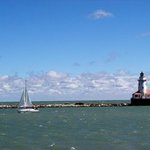 Chicago Lighthouse Navy Pier By Nancy Bechtol