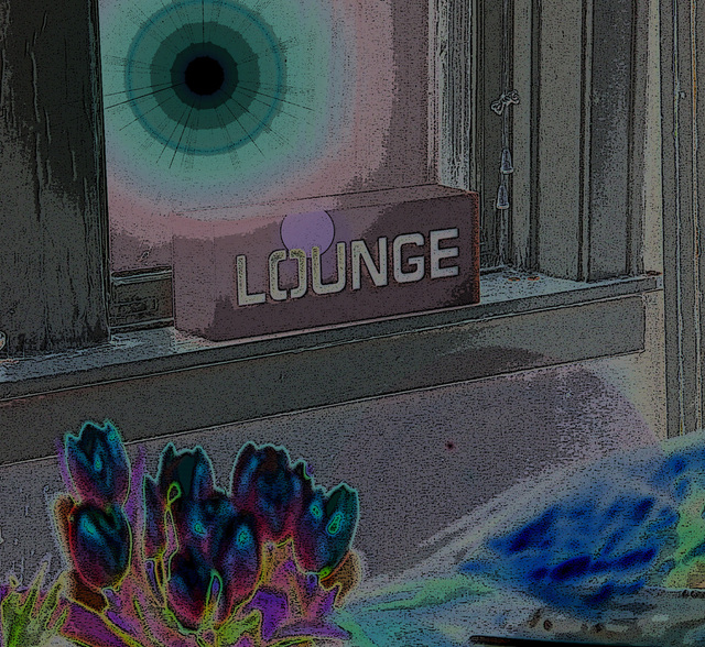 Artist Nancy Bechtol. 'Lounge X' Artwork Image, Created in 2004, Original Photography Mixed Media. #art #artist