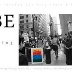 Occupy Chicago Series  BE the Change By Nancy Bechtol