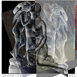 Nancy Bechtol: 'Venus and Cupid historical view of love', 2016 Other Photography, History. Artist Description:  Photopainting, experimentalnote, sizes vary, printed on archival paper in this listing but available on archival papers, metal, canvas.  please inquire. ...
