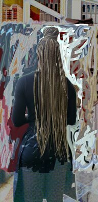 Nancy Bechtol: 'hair undone', 2021 Other Photography, Abstract Figurative. longest hair braided i had seen. more glowing accounts...