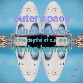 Nancy Bechtol: 'outerspace now', 2021 Other Photography, Airplanes. Artist Description: inspired by the recent spaceships to Mars...