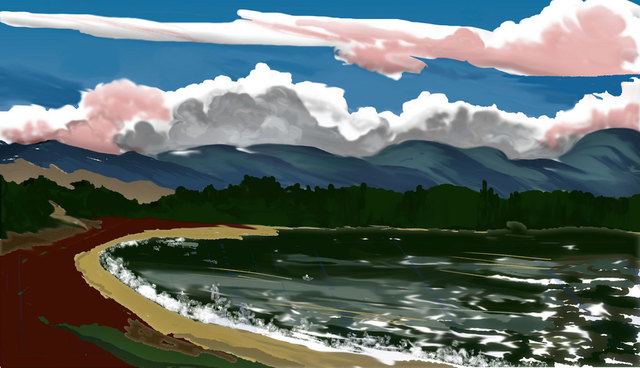 Nancy Ungar  'Imaginary Landscape 4', created in 2011, Original Digital Art.