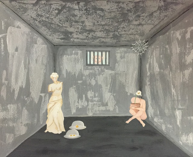 Jail Paper Art By Zaina Shimi 