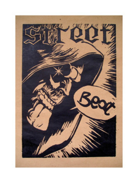 Stefano Gamba  'Street Beat', created in 2008, Original Printmaking Intaglio - Open Edition.