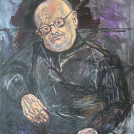 Zsuzsa Naszodi: 'Peter Popper', 2007 Oil Painting, Portrait. 