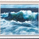 turbulent ocean By Natalia Marinych