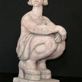 Natalia Shapira: 'Bird Has Flown ', 2003 Ceramic Sculpture, Figurative. Artist Description:  Classic Sculpture ...