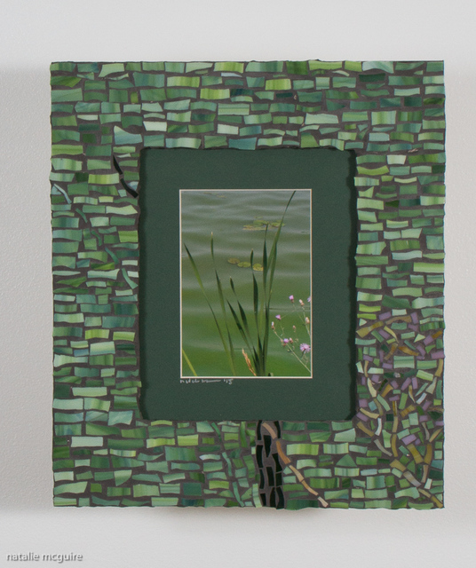 Artist Natalie Mcguire. 'Green' Artwork Image, Created in 2015, Original Mosaic. #art #artist