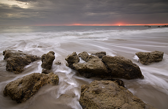 Dennis Chamberlain  'El Matador Beach', created in 2009, Original Photography Color.