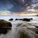 El Matador Beach Sunset III By Dennis Chamberlain