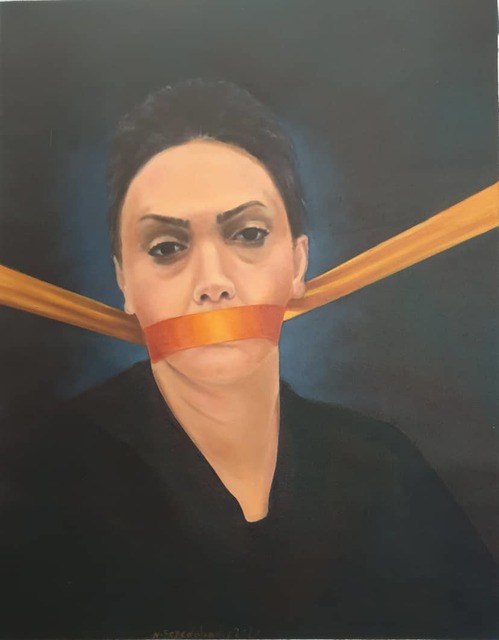 Neda Seyedabadi  'Untitled', created in 2020, Original Painting Oil.