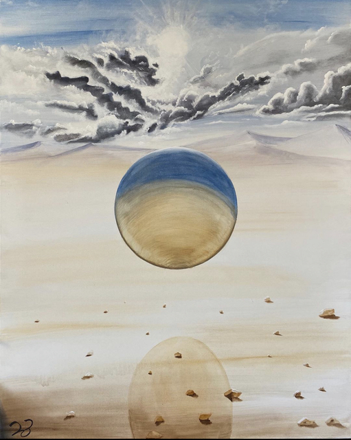Leonardo Contreras  'The Filter Of Ones Eye', created in 2019, Original Painting Oil.