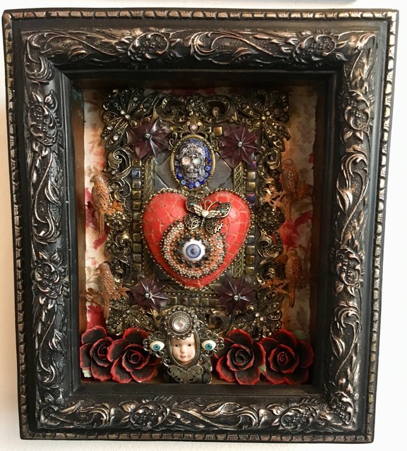 Clark-camargo Mary  'A Matter Of Time', created in 2020, Original Assemblage.