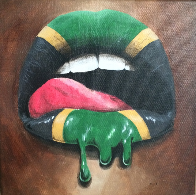 Nicole Ford  'Jamaica', created in 2016, Original Painting Acrylic.