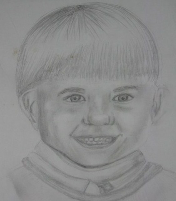 Artist Nicole Pereira. 'Young Boy' Artwork Image, Created in 2011, Original Drawing Other. #art #artist