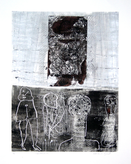 Artist Adriano Nicot. 'Series Tribulaciones 2' Artwork Image, Created in 2006, Original Mixed Media. #art #artist