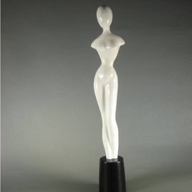 Leslie Dycke: 'abstract nude', 2015 Marble Sculpture, Figurative. Artist Description: nude, figurative, abstract...