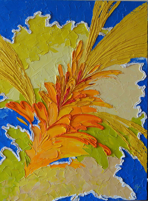 Nika Tartakovskaya  'Delight', created in 2011, Original Pastel Oil.