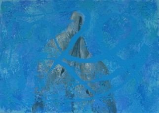 Nicole M. Mathieu: 'Two dolphins', 2011 Oil Painting, Abstract Figurative.  Oil painting on stretched canvas. This particular painting was inspired by a photography I saw that I found so beautiful.                         ...