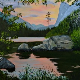 high country twilight By Marilyn Domilski
