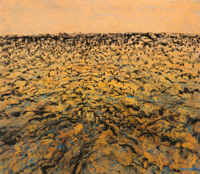 Artist Noel Hodnett. 'Desertscape' Artwork Image, Created in 2016, Original Painting Oil. #art #artist